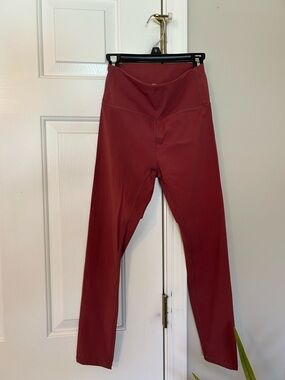 ZYIA Active Burgundy Performance Leggings